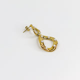 Zariah Pearl Gold Earrings
