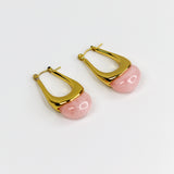 Golden Blush Modern Hoops