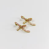 Pink Promise Bow Earrings