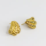 Textura Gold Earrings