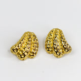 Textura Gold Earrings