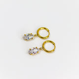 Marquise Charm Earrings