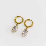 Marquise Charm Earrings