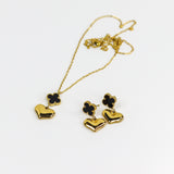 Luxe Clover Heart Combo Set