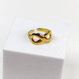 Classic Infinity Gold Ring