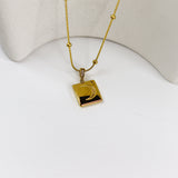 Half Moon Golden Necklace