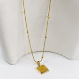 Half Moon Golden Necklace