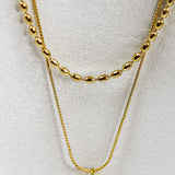 Two-Layered Bead Necklace