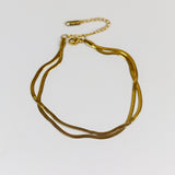 Snake Chain Layer Anklet