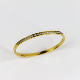 Sparkling Line Bangle Bracelet