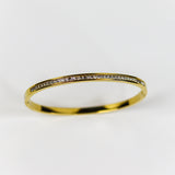 Sparkling Line Bangle Bracelet