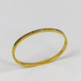 Sparkling Line Bangle Bracelet