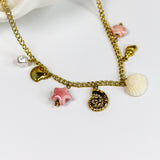Shell Belle Charm Necklace