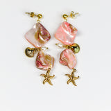 Shell Belle Charm Earrings