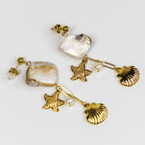 Shell Muse Charm Earrings