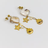 Shell Muse Charm Earrings