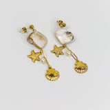 Shell Muse Charm Earrings