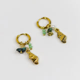 Emerald Bay Charm Earrings
