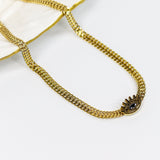 Golden Shield Necklace