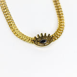 Golden Shield Necklace