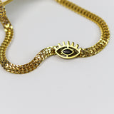 Golden Shield Necklace