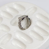 Silver Watch Ring