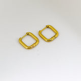 Luxe Square Hoops