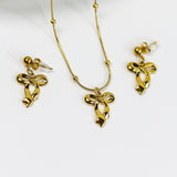 Gold Bow Combo Set