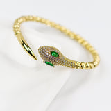 Flexible Snake Cuff Bracelet