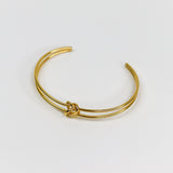 Double Knot Cuff Bracelet