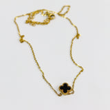 Reversible Single Clover Necklace