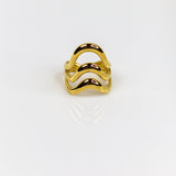 Trio Wave Ring