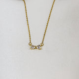Elva Bow Pendant Necklace