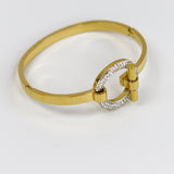 Dusk Orbit Bangle Bracelet