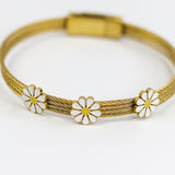 Golden Daisy Bracelet