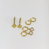 Honey Clover Earrings Set