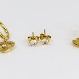 Heartline Earrings Set