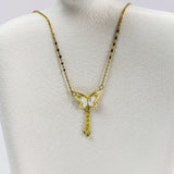 Pearl-Wing Butterfly Mangalsutra