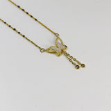 Pearl-Wing Butterfly Mangalsutra