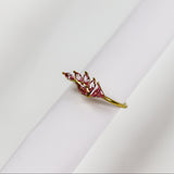Blush Fern Ring