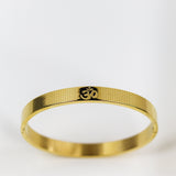 Om Crest Band Bracelet for Men