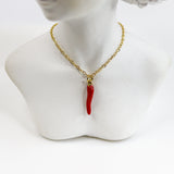 Fiery Charm Necklace