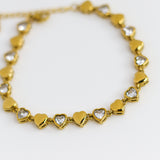 Sweetheart Spark Chain Bracelet