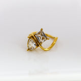 DuoMuse Solitaire Ring