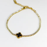 Tennis Clover Bracelet