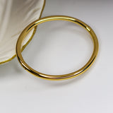Classic Oval Bangle Bracelet