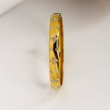 Clover Arc Bangle Bracelet