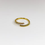 Beads and Stones Adjustable Ring