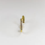 Beads and Stones Adjustable Ring