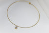 Majestic Solitaire Collar Necklace